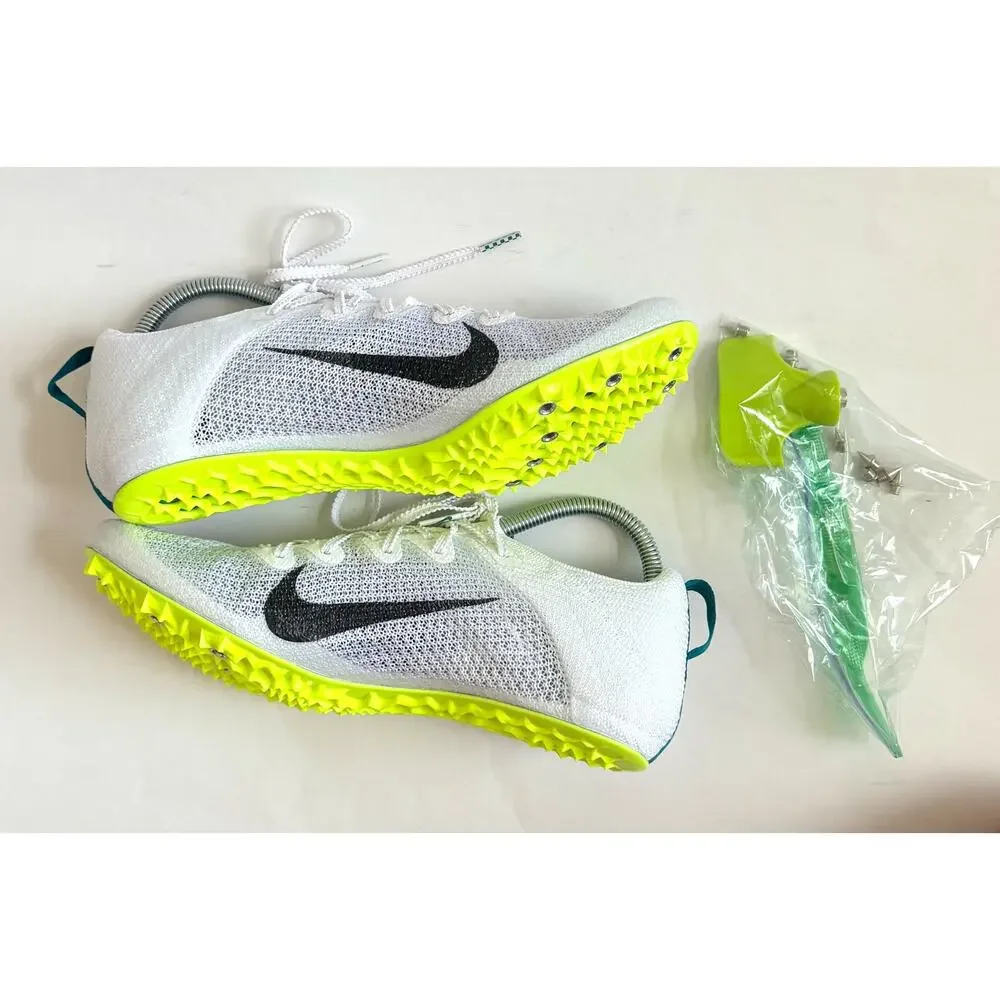 Nike Superfly Sprint Elite 2 Track Spikes White Size Men's 8/Women's 9.5 NEW